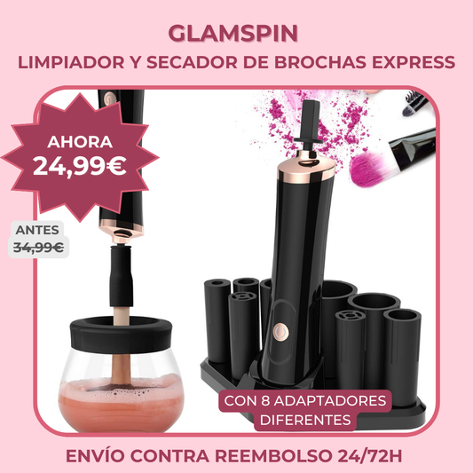 GlamSpin – Limpiador & Secador de Brochas | VeloceVibes™