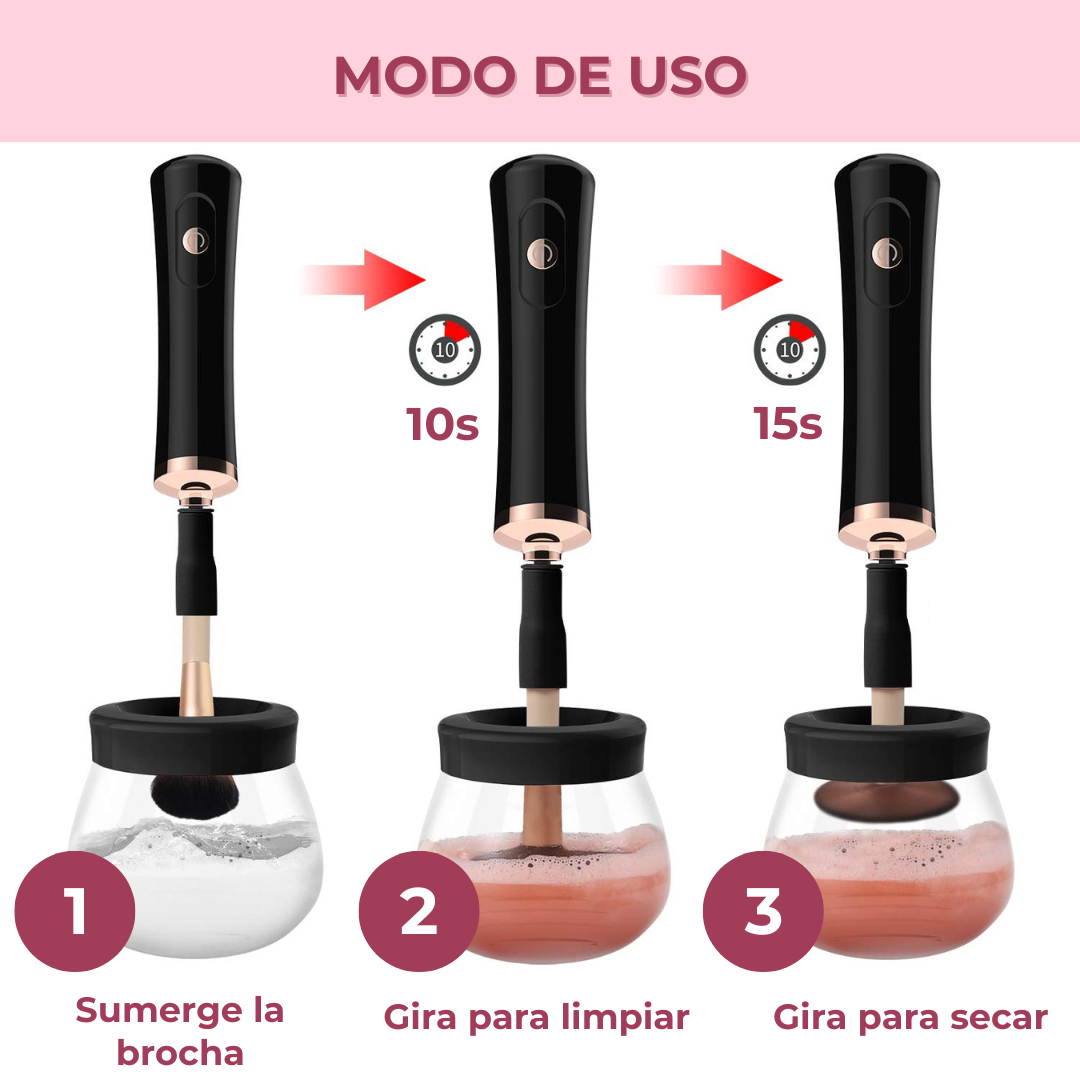GlamSpin – Limpiador & Secador de Brochas | VeloceVibes™