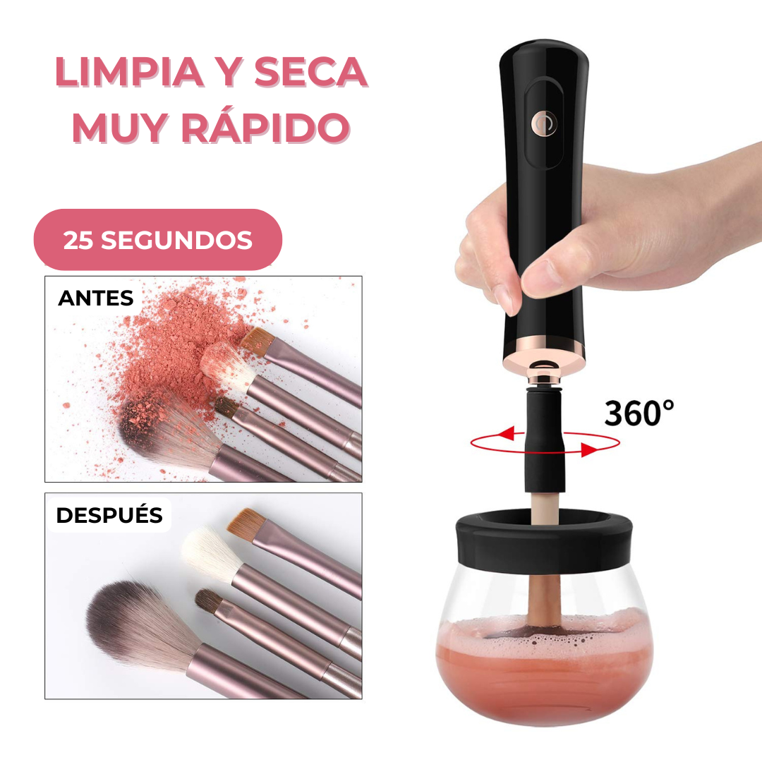 GlamSpin – Limpiador & Secador de Brochas | VeloceVibes™